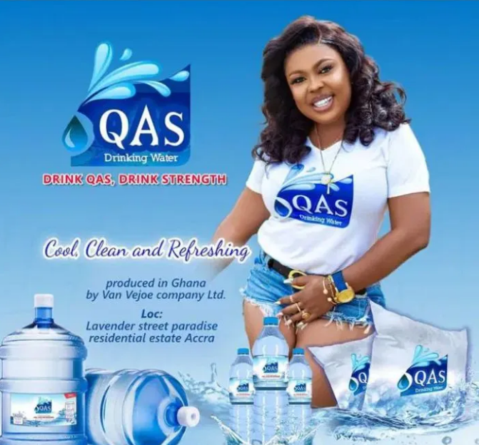 HOT GIST: Afia Schwarzenegger Smartly Changes The Name Of Her Water Business