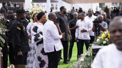 Bawumia, First Lady, Mahama, Kufour mourn with Dr. Agyepong