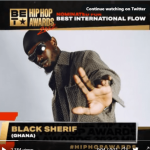 2022 BET: Black Sherif Nominated For ‘Best International Flow’