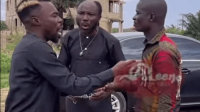 Shocking Video Shows Busy-Body Actor Big Akwess Fighting Baba Spirit’s Family Over Funeral Arrangements