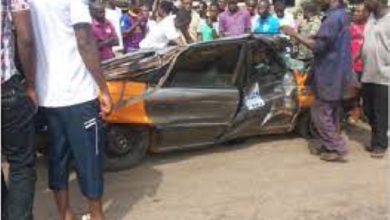 Three dead, 2 in critical condition after gory accident at Techiman