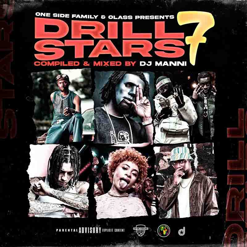 DJ Manni "Drill Stars Vol.7 Mixtape" (Asakaa Mix Download
