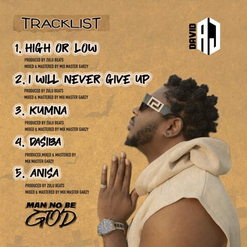 David AJ Man No Be God EP Tracklist