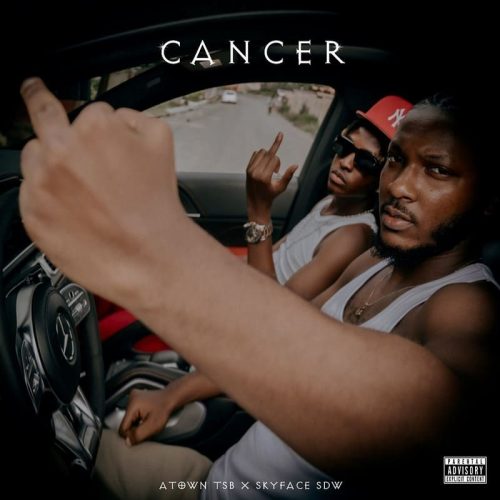 Atown TSB & Skyface SDW - Cancer EP Cover Artwork