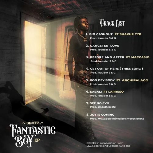 Osjeez - Fantastic Boy EP Cover Art