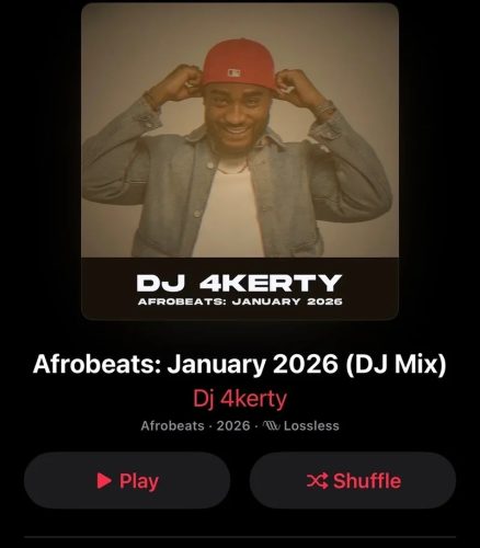 DJ 4kerty - Afrobeats January 2026 MIX